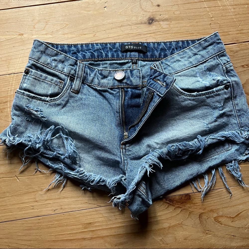 Denim Cutoff Shorts
